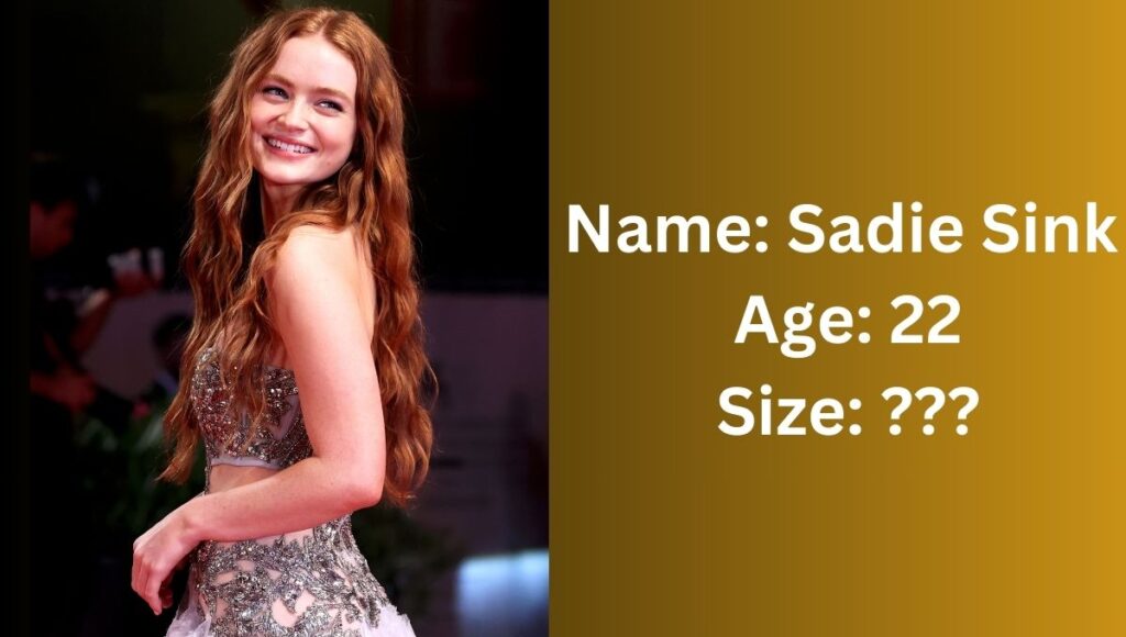 Sadie Sink Body Measurements