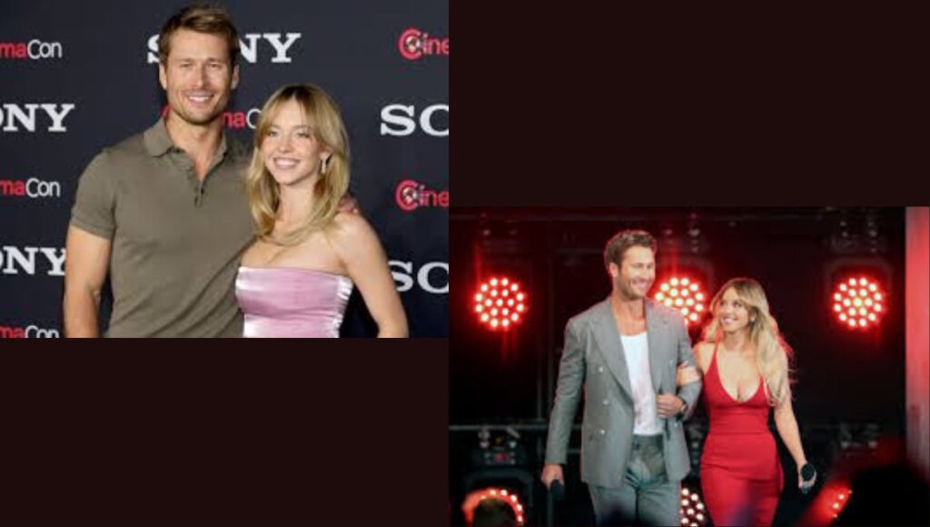 Sydney Sweeney and Glen Powell